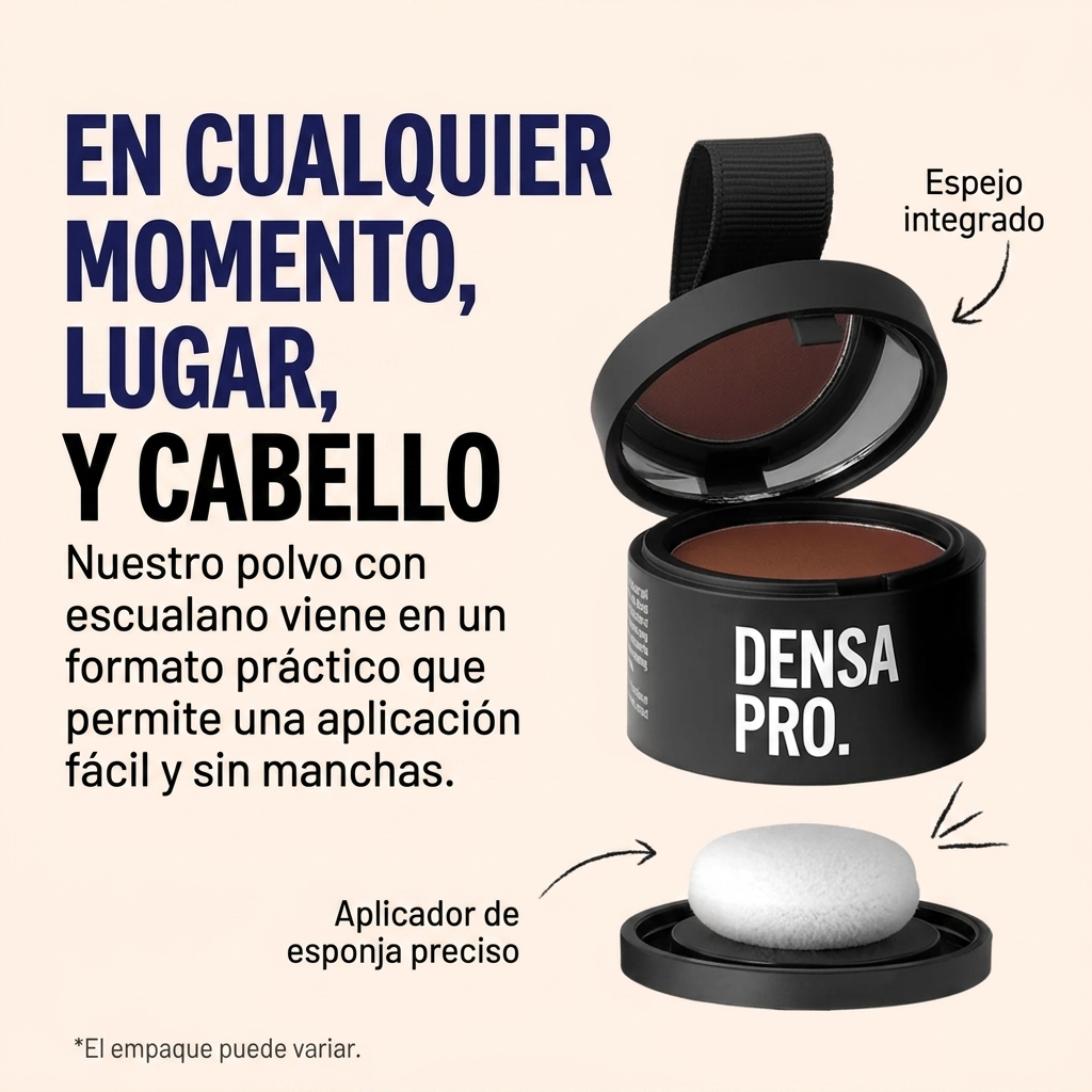 Densa Pro — Cubre Canas y Raíces en 10 Segundos