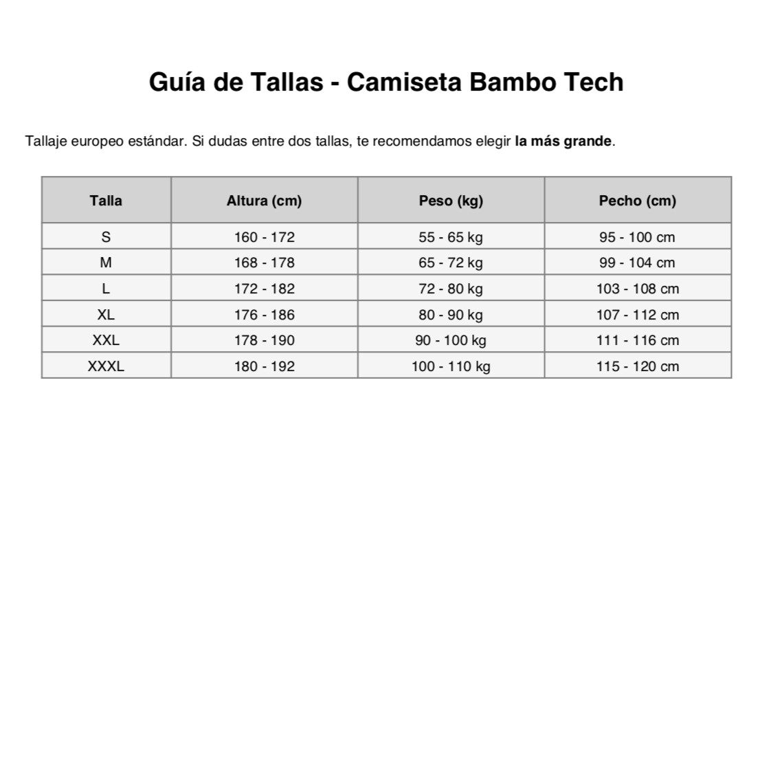 Camiseta de hombre en fibra de bambú – Antibacteriana, refrescante y suave