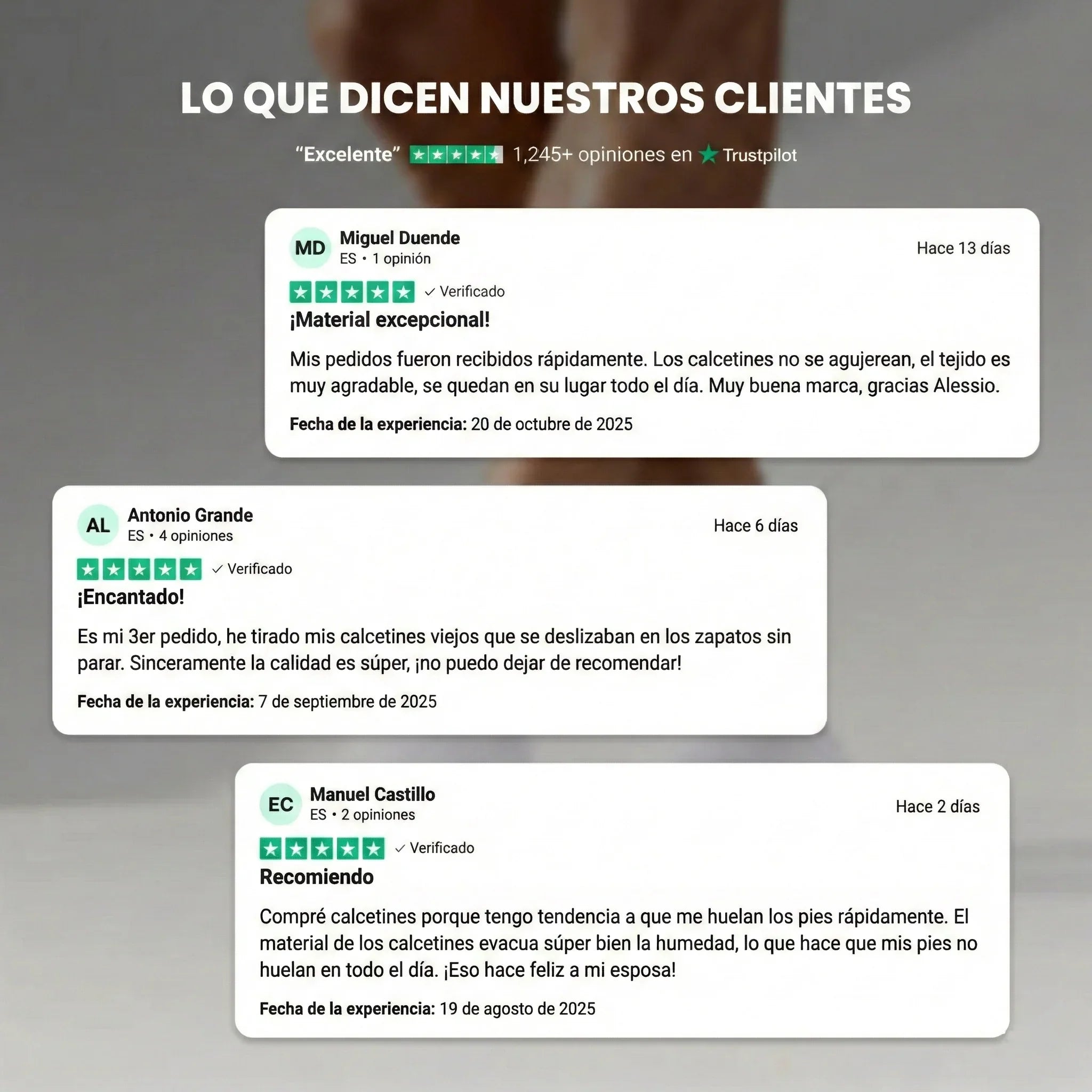 Calcetines Bajos de bambú