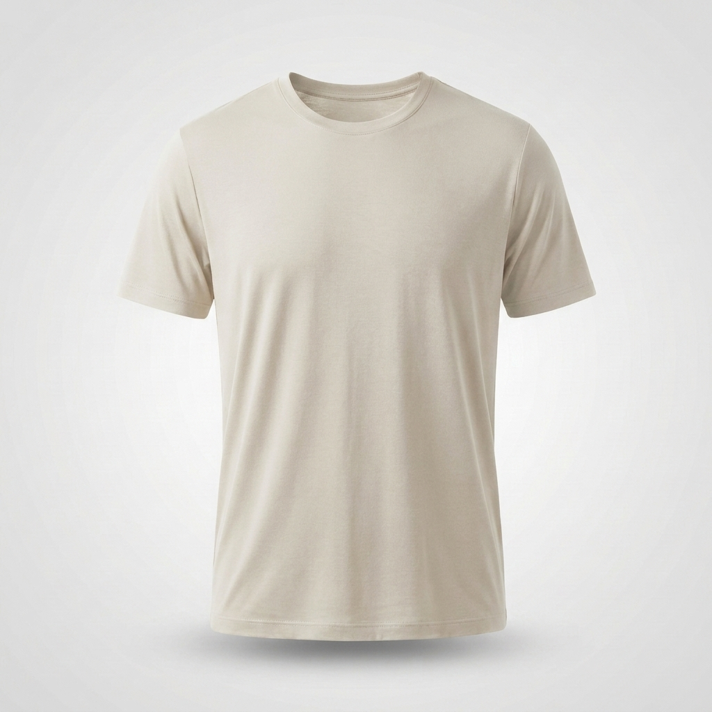 Camiseta de hombre en fibra de bambú – Antibacteriana, refrescante y suave